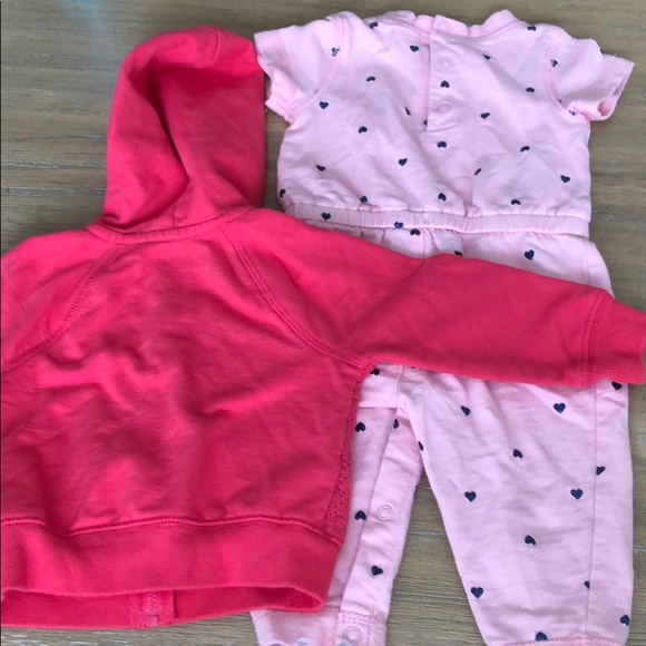 Jumper and hooded Zip up cardigan - Picture 2 of 4